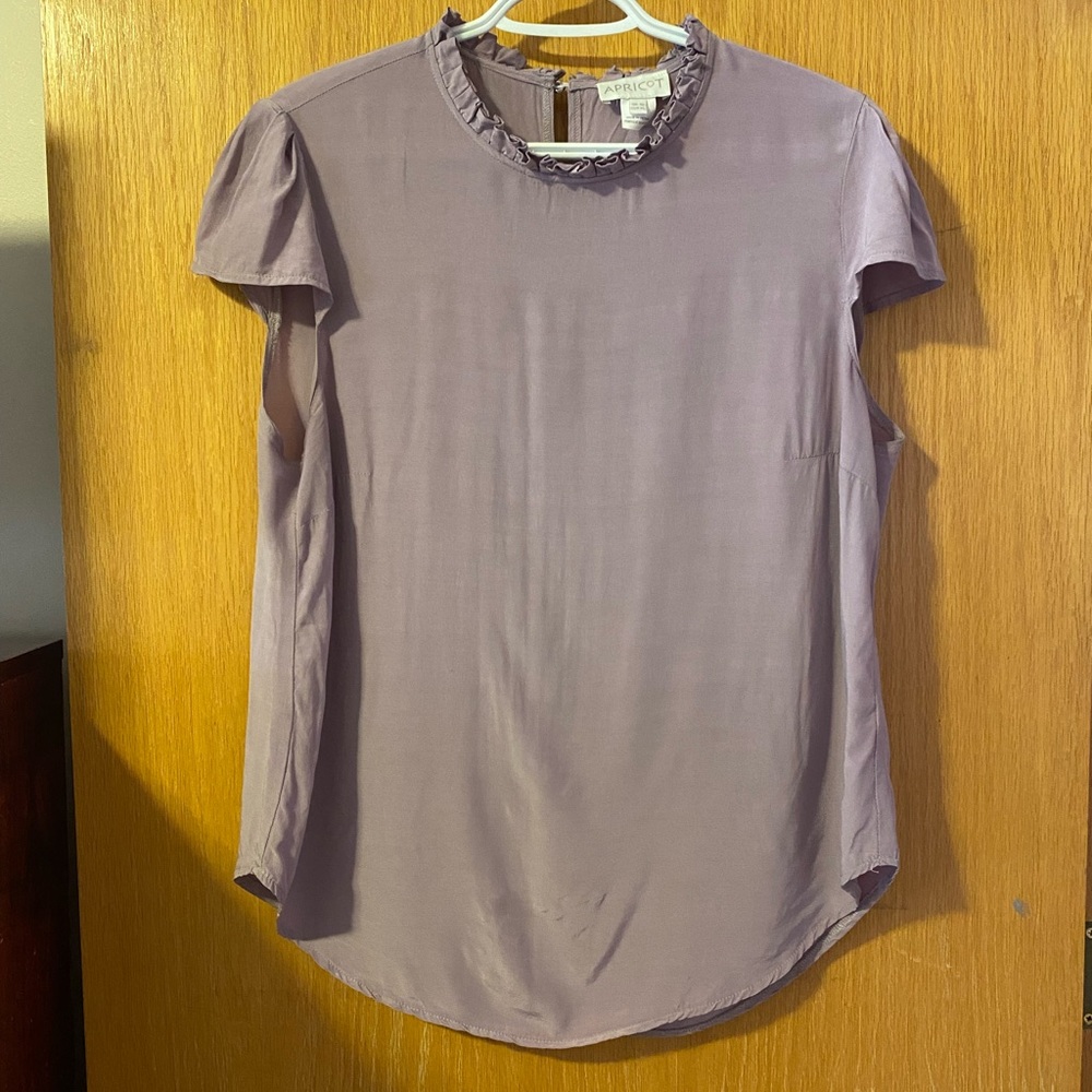 Cap sleeve blouse